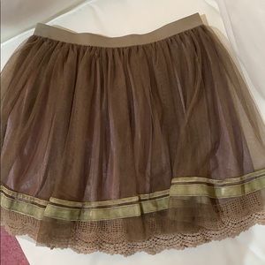 Tule Mini Skirt